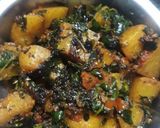 स्पाइसी मेथी आलू (Spicy methi aloo recipe in Hindi) रेसिपी चरण 5 फोटो
