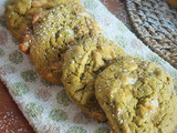 Galletas de Matcha con pistachos
