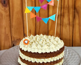 Foto del paso 10 de la receta: 🥕🍰Carrot Cake 🍰🥕- Layer cake de festejo con número piñata!! - Felices 10 años Cookpad 🎉🥳