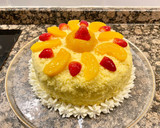 Foto del paso 12 de la receta: Tarta con frutas y nata