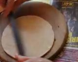 A picture of step 1 of Saffon stuff vedmi (puran poli).