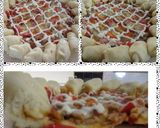 Foto langkah ke 9 dari resep Pizza Teflon praktis,empuk no telur.