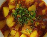 A picture of step 8 of Batata Nu Shaak (Gujarati Style Potato Sabzi).