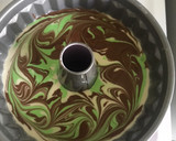 Foto langkah ke 4 dari resep Bolu Marmer putih telur 3 rasa kukus.
