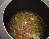 A picture of step 2 of Green gram sprouts chat.