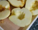 A picture of step 2 of Apple fries with tea.