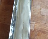 Une image de l'étape 6 de Bûche au chocolat blanc coeur framboises 😋 sur son moelleux au chocolat 🍫.