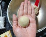 A picture of step 4 of Whole Wheat flour and Coconut Nankhatai.