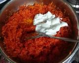 A picture of step 1 of Valentine's Day special Carrot Halawa.