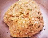 A picture of step 2 of Sabudana Tikki Chat.