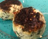Foto del paso 3 de la receta: Guarnición de queso asado con espinacas