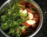 A picture of step 2 of Tomato Cilantro Chutney.