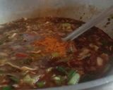 A picture of step 6 of Dry Manchurian.