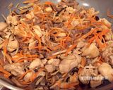 A picture of step 8 of Japanese Mixed Rice (Takikomi Gohan).