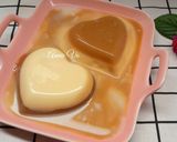 Hình bước làm 9 của món Rau câu flan cà phê