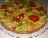 Pas rețetă Fritatta cu cartofi 3 fotografie