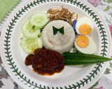 Gambar langkah 7 resipi 👩🍳Nasi Lemak Sambal Ikan Tongkol Terengganu.