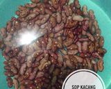 Foto langkah ke 1 dari resep Sop Kacang Merah Telur Puyuh.