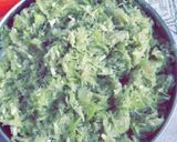 A picture of step 2 of Lauki/ kaddu ke koftey.
