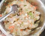 A picture of step 1 of Masala Oats Bread.