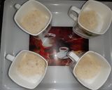A picture of step 3 of Kulhad coffee.