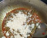 A picture of step 4 of Drumsticks sabji.