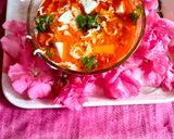 A picture of step 6 of Yummy and Tasty Malai Paneer with tomato.