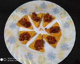 मेक्सिकन नाचोस चाट (Mexican nachos chaat recipe in Hindi) रेसिपी चरण 3 फोटो