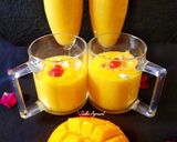 मैंगो मिल्क मलाई शेक (mango milk malai shake recipe in Hindi) रेसिपी चरण 6 फोटो