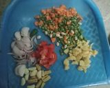 திண்டுக்கல் வெஜ் பிரியாணி(veg biryani recipe in tamil) ரெசிபி ஸ்டேப் 1 புகைப்படம்