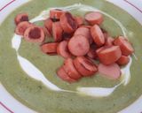 Mentás lime-os zöldborsókrémleves #golden2 recept fázis 6 fotója