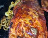 Foto del paso 5 de la receta: Pechito de cerdo con barbacoa, al horno 😋😋