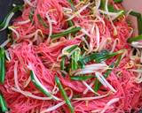 รูปขั้นตอนการทำที่ 4 ของ ผัดหมี่สีชมพู