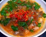 Foto langkah ke 4 dari resep Udang Pakcoy Asam Manis Pedas.