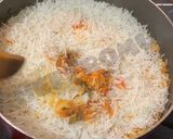 A picture of step 9 of Al rehman-beef Biryani.