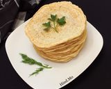 A picture of step 7 of Gurasa (Sudanese Flatbread Pancakes).