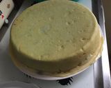 Une image de l'étape 15 de Flan pâtissier aux myrtilles pâte brisée au curaçao.