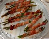 Palacsintába göngyölt spárga recept fázis 1 fotója