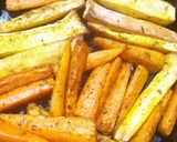 Foto del paso 3 de la receta: Palitos veganos de Mandioca y zanahoria en la freidora de aire
