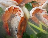 รูปขั้นตอนการทำที่ 2 ของ ข้าวต้มกุ้งลายเสือ