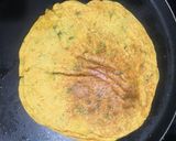 शेवग्याच्या पानाचा चिला (shevgyachya panacha chilla recipe in marathi) रेसिपी स्टेप 3 फोटो 