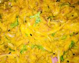A picture of step 1 of Crispy mince pakora.