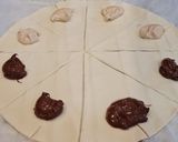 Foto del paso 2 de la receta: Mini croissant de nocilla