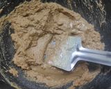 A picture of step 1 of Gur Papdi / Goud Papdi in Gujarati.