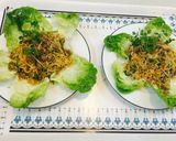 Hình bước làm 8 của món Mì hai tôm biến tấu