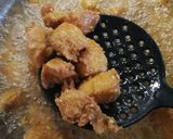 A picture of step 5 of Sweet and Sour Chicken with Sesame.