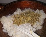 Foto langkah ke 3 dari resep Nasi Goreng Teri Cabe Ijo.