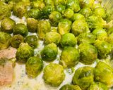 A picture of step 7 of Salmon and Brussel Sprouts Dinner.