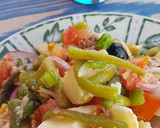 Foto del paso 5 de la receta: Ensalada de patatas al microondas, judías verdes y más
