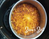 A picture of step 4 of Chhena Poda.
